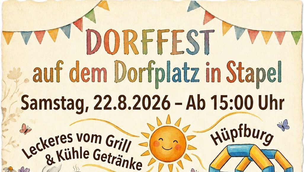 22.8.: Dorffest